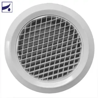 دریچه کانال کولر مدل دریچه آبسال گرد مشبک کد fk338905