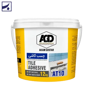 چسب کاشی و سرامیک خمیری AGD AT10 12 کیلویی