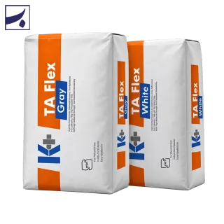 پودر چسب کاشی TA FLEX خاکستری 20 کیلویی