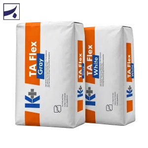 پودر چسب کاشی TA FLEX خاکستری 20 کیلویی